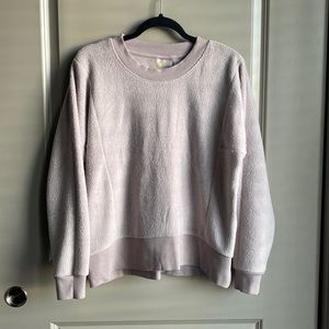Zella Harmony Fleece Crewneck
